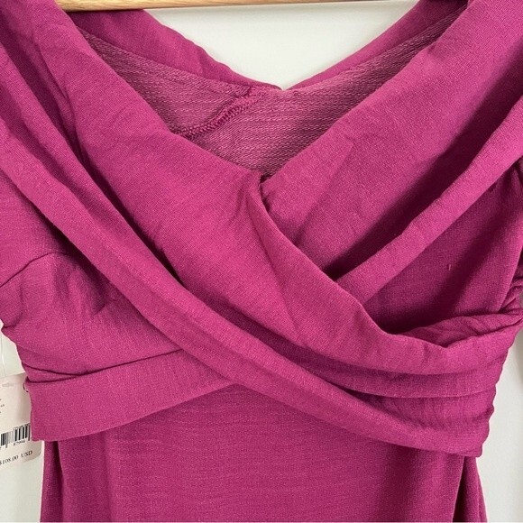 NWT Free People Love Spell One-Piece Romper, Aubergine, Size XS - Picture 11 of 15